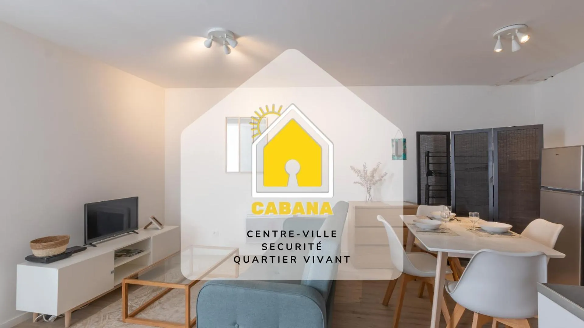 Cabana & Hypercentre Cosy Apartment Roanne